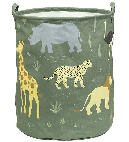 A Little Lovely Company Geymslukarfa - 40x50 cm - Savanna
