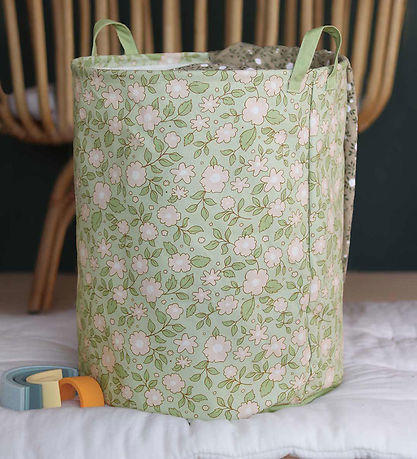 A Little Lovely Company Storage Basket - Blossom Sage