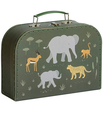 A Little Lovely Company Kofforta sett - 2 Stk. - 29x20/25,5x18 c