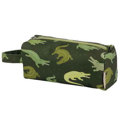 A Little Lovely Company Pencil Case - Crocodiles