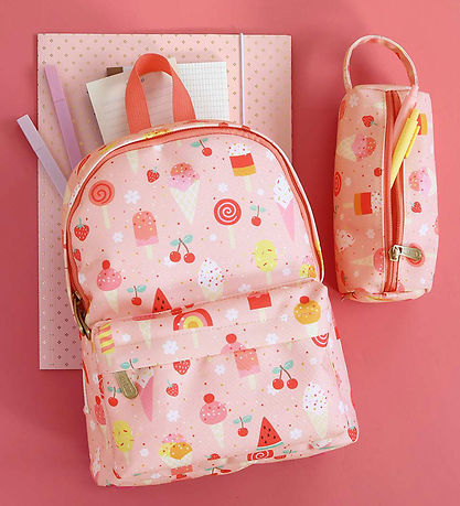 A Little Lovely Company Pencil Case - Ice cream