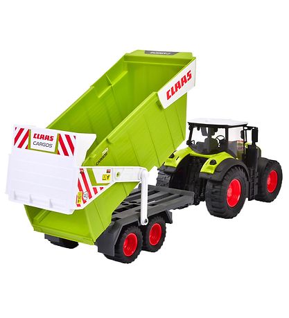 Dickie Toys Traktor - CLAAS Traktor m. Anhänger - Licht/Sound