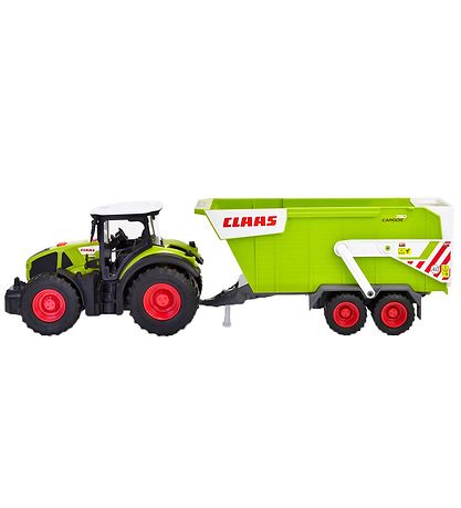 Dickie Toys Traktor - CLAAS Traktor m. Anhänger - Licht/Sound