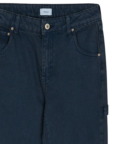 Grunt Jeans - Enzo - Svart/Blár
