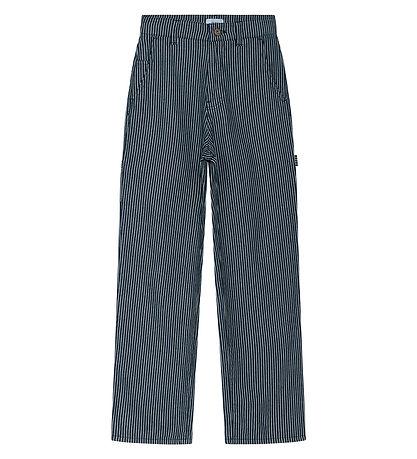 Grunt Jeans - Worker - Navy/Weißer Streifen