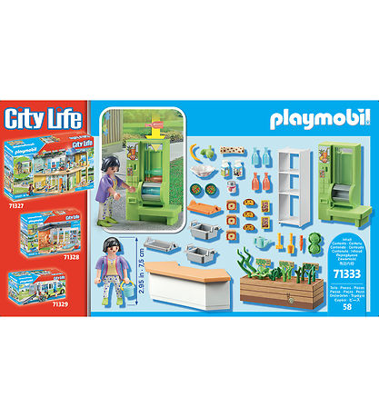 Playmobil City Life - Skólasala - 71333 - 58 Partar