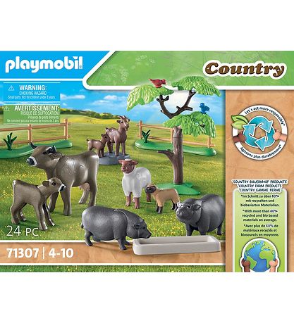 Playmobil Country - Húsdýr - 71307 - 24 Partar