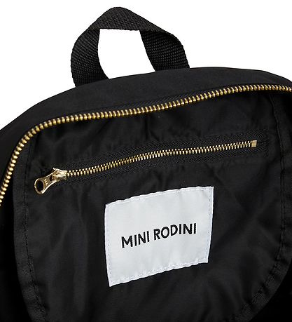 Mini Rodini Bakpoki - Panther - Svart