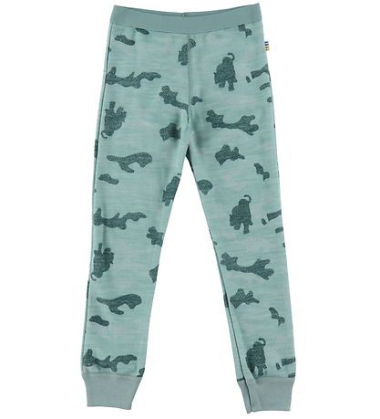 Joha Leggings - ull/Bambus - Grænt Op