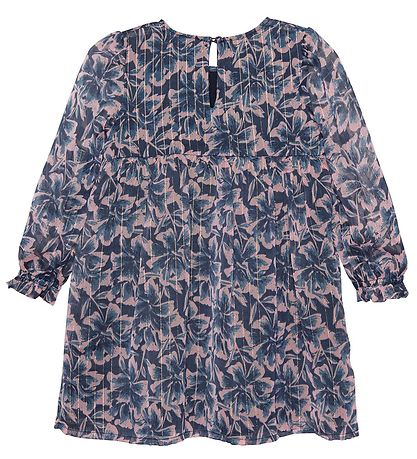 Creamie Kleid - BIG Flower - Indigo Blue