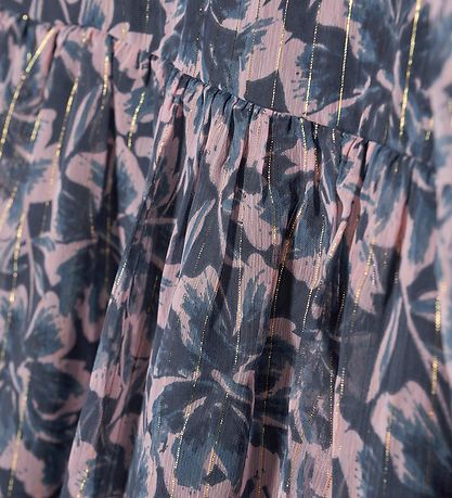 Creamie Kleid - BIG Flower - Indigo Blue