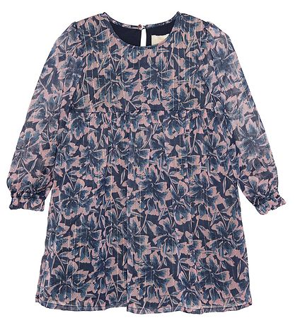 Creamie Kleid - BIG Flower - Indigo Blue