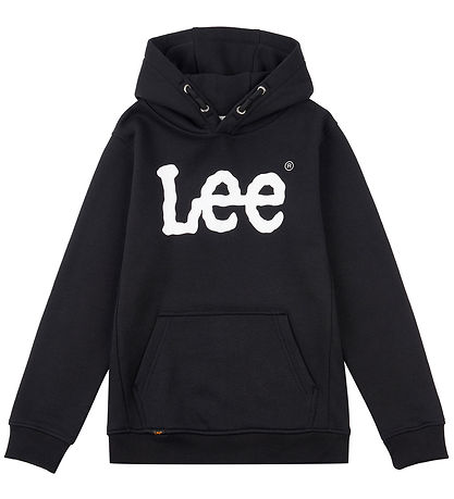 Lee Kapuzenpullover - Wackelige Grafik - Schwarz/Weiß