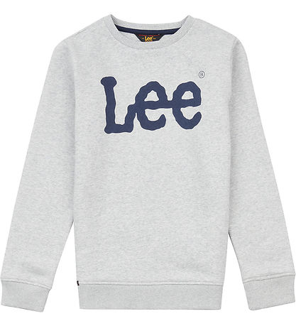 Lee Sweatshirt - Wobbly Graphic - Grey