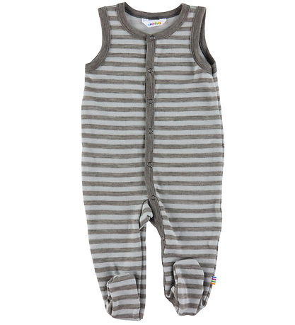 Joha Jumpsuit - Wool - Grey/Mint