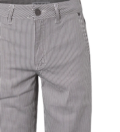 Hound Pantalon - Striped - Black/Off White
