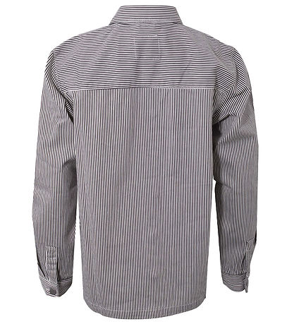 Hound Shirt - Striped Overshirt - Black/Off White