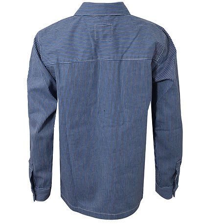 Hound Hemd - Striped berhemd - Off White/Light Blue