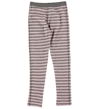 Joha Leggings - ull - Bleikt/Grá