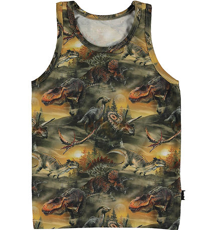Molo Unterhemden - Jayden - 2er-Pack - Dino Black