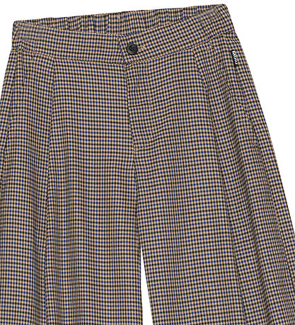 Molo Trousers - Alta - Sand Blue Check