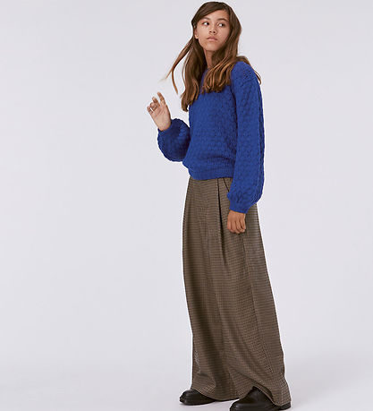 Molo Trousers - Alta - Sand Blue Check
