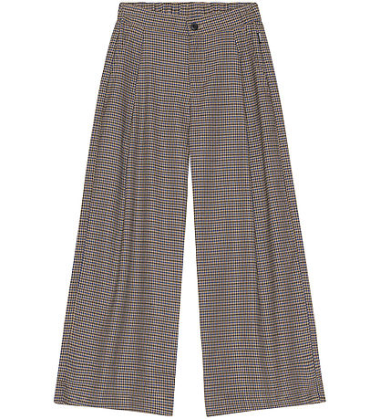 Molo Trousers - Alta - Sand Blue Check