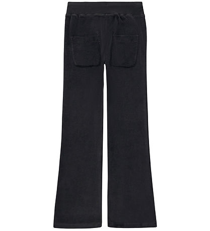 Molo Trousers - Velvet - Annie - Purple Black