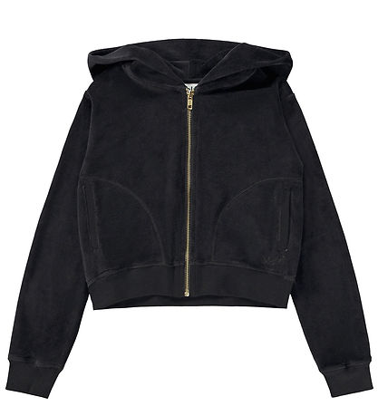 Molo Cardigan velúr - Milla - Purple Black