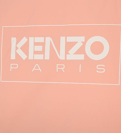 Kenzo Dúnúlpa - Duftbleikt M. Hvítur