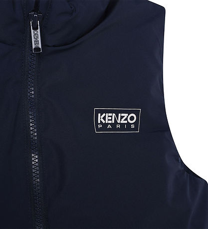 Kenzo Dunväst - Marinblå m. Vit