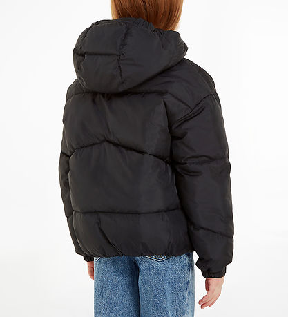 Calvin Klein Puffer Jacket - CK Short Pouf - Black