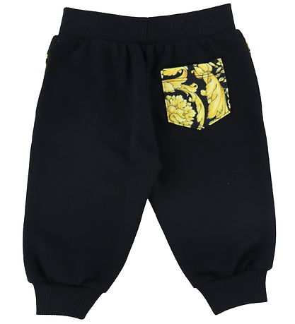 Pantalon de Jogging Versace - Noir av. Jaune