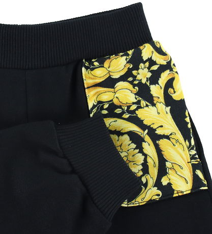 Pantalon de Jogging Versace - Noir av. Jaune