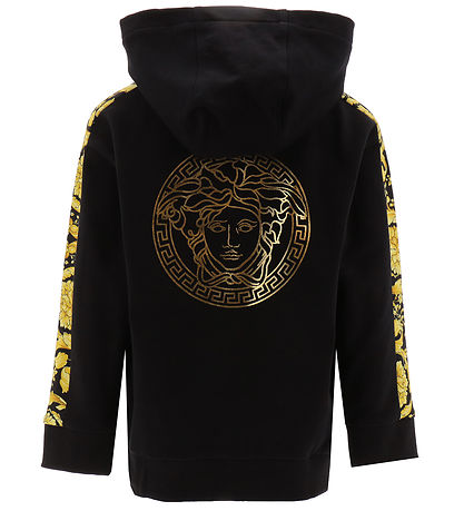 Versace Hoodie - Baroque - Black w. Gold