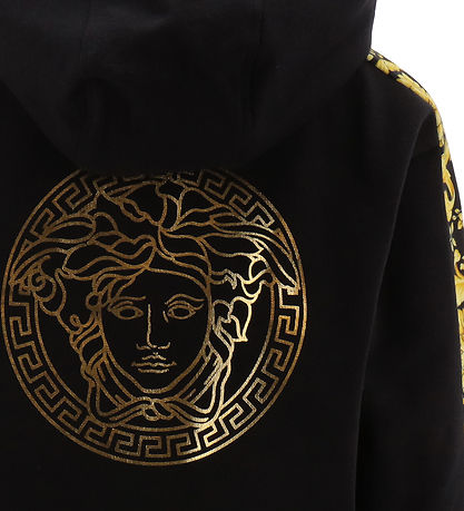 Versace Hoodie - Baroque - Black w. Gold