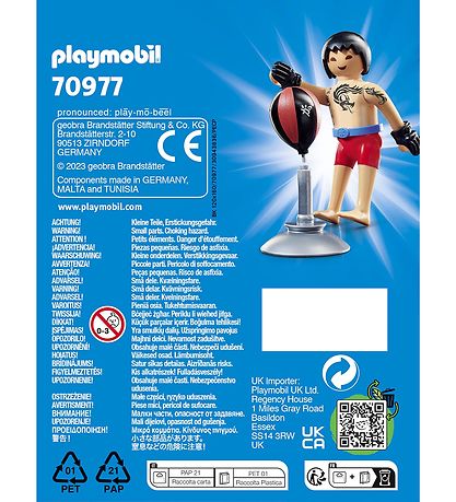 Playmobil Playmo-Friends - Kickboxer - 70977 - 4 Partar