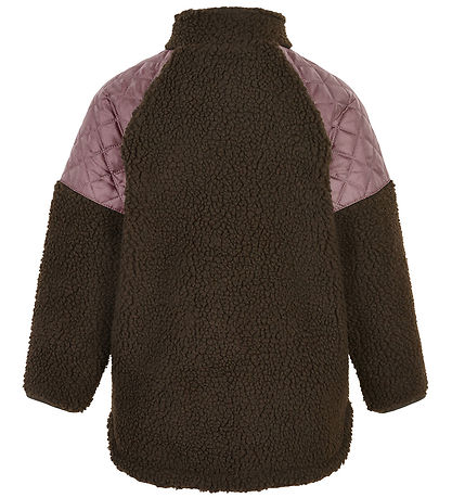 Mikk-Line Fleece Jacket - Teddy - Recycled - Burlwood