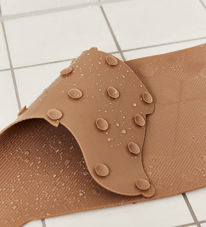 OYOY Shower Mat - Hunsi Dog - Camel