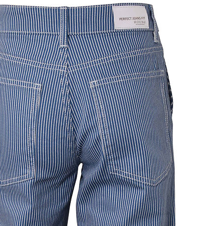 Hound Farkut - Raidallinen - Off White/Light Blue