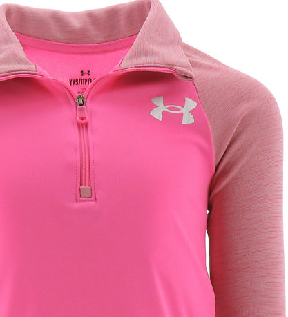 Under Armour Blússa - Tech Grafísk 1/2 zip - Rebel Bleikt