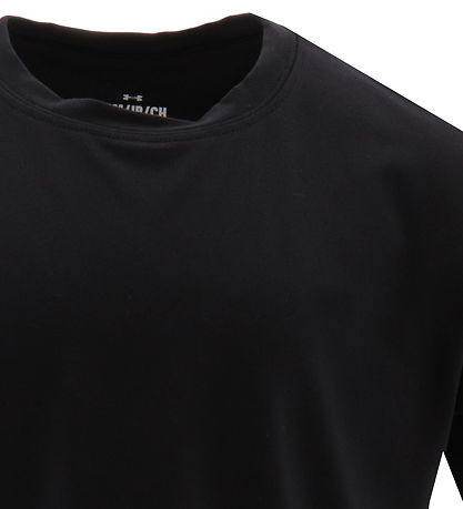 Under Armour Stuttermabolur - Skera - Æfing - Svart