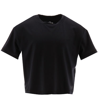 Under Armour Stuttermabolur - Skera - Æfing - Svart