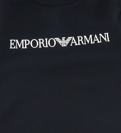 Emporio Armani Sweatshirt - Black w. White