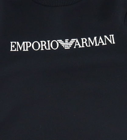 Emporio Armani Sweatshirt - Schwarz m. Weiß
