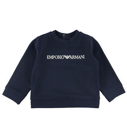 Emporio Armani Sweatshirt Navy w. White KW IE