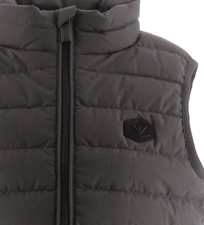 Emporio Armani Down Gilet - Charcoal Grey
