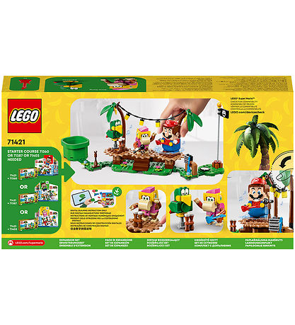 LEGO Super Mario - Dixie Kongin viidakkobileet... 71421 - laaje