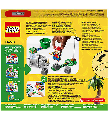 LEGO® Super Mario - Rambi the Rhino Expansion Set 71420 - 106