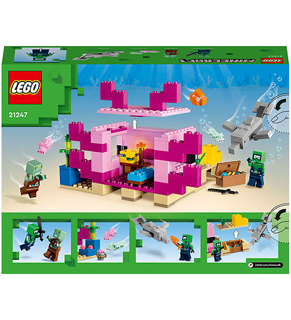 LEGO Minecraft - Das Axolotl-Haus 21247 - 242 Teile
